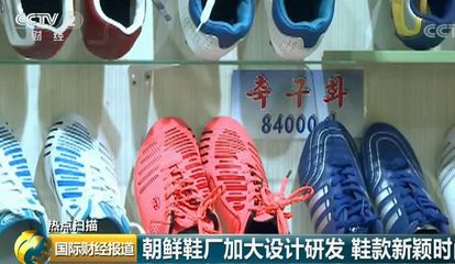央视探访朝鲜制鞋工厂:一双鞋售价约12元人民币